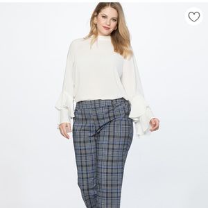 Dramatic Sleeve Top - White